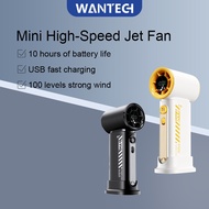 【SG Stock】Handheld Fan USB Portable Jet Fan Strong Wind Cooling Mini Handheld Fan High-Speed Jet Fan