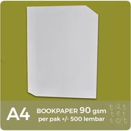 restock kertas bookpaper | 90 gr | A4 | 1 rim | imperial | paper