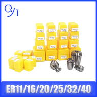 ER11 ER16 ER20 ER25 ER32 ER40 Precision Spring Collet Chuck 0.015mm for CNC Milling Tool Holder Engr