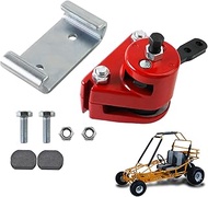 PACEWALKER Go Kart Mechanical Brake Caliper and Bracket with Pads for Manco 9598 9597 Yerf-Dog, Cart