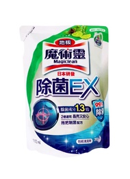 魔術靈 除菌EX 地板清潔劑(除菌99.9%)-草本香(補充包)-(1800ML/袋裝)