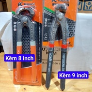 Japanese Kapusi nail cutting pliers, sizes 9 inches and 8 inches, hardness 61-63 HRC, cuts 2.2mm nai