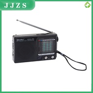 JJZS KK9 Weather Radio SW AM FM Portable Radio Battery Operated Longest Lasting Radio For Emergency Hurricane Running