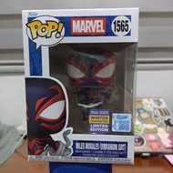 Funko Pop Marvel - Miles Morales Vibranium Suit 1565 WCE 2025 Miles Morales Vibranium Suit Funko Pop