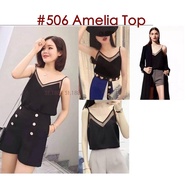 Amelia Top - Size S/M/L and BIG size 7XL - size S/M/L and big size up to 7XL
