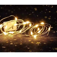 (BATTERY INCLUDED) 1 Meter LED Battery Operated LED Decorative Light (WARM WHITE)