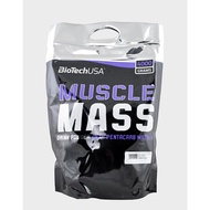 BioTech USA Muscle Mass 8.8lbs Mass Gainer Weight Builder Sizing Bulking Protein