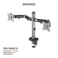 ERGONOZ รุ่น Full Motion Arm ขาตั้งจอคอม แขนจับจอ ขาตั้งจอ ขาตั้งจอคอมพิวเตอร์ Monitor Arm สำหรับหน้าจอ 17 - 32 นิ้ว