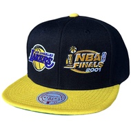 Mitchell & Ness LA Los Angeles Lakers Hardwood Classics Dual Whammy 2001 NBA Finals Champions Snapba