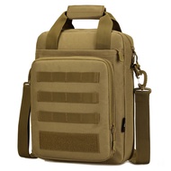Straight Tote Bag Tactical Handbag A4 Book Sheet Shoulder Bag 2022 Men's Messenger Bag Tool kit Computer Bags