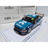 Authentic 1 43 福特猎鹰赛车模型Tickford Ford FGX Falcon 2018