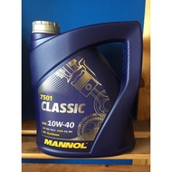 FREE GIFT WHILE STOCK LAST MANNOL CLASSIC 10W-40 PREMIUM SEMI SYNTHETIC ENGINE OIL (4 LITRES)