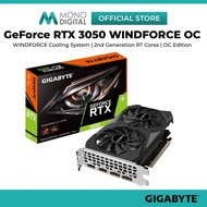 GIGABYTE GEFORCE RTX 3050 WINDFORCE OC V2 6G GDDR6 128BIT GRAPHICS CARD WITH WINDFORCE COOLING SYSTE