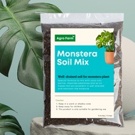 Agro Farm 10L Monstera Soil Mix l Tanah Pokok Monstera l Aroid Soil Mix