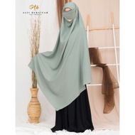 French Khimar Al Jazeera by Alfi Huraiyah