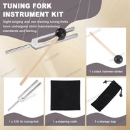 528 Hz Tuning Fork, Gold  Tuning Forks 528 Hz for Healing, Musical Instrument, Meditation, Relaxatio