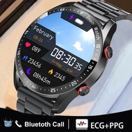 HW20 Smart Watch Bluetooth Call SmartWatch Ecg+ppg Business Stainless Steel Strap Waterproof Watches