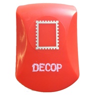 DECOP Embossed Hole Punch Stamp Embossed Flower Punch Hole Puncher