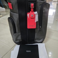 TUMI HIGGINS SLING BAG GREY RED