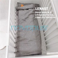 NOVO Extra Soft Cool Duvet Cover Quilt Cover & Pillowcase for Baby Cot / Sarung Duvet & Sarung Banta