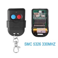 Remote Control 330Mhz Auto Gate SMC5326 433Mhz 8DIP Switch AutoGate Remote Control 12V 23A Battery (Battery Included)