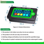 PZEM009 DC Battery Tester with Digital LCD Voltmeter and Splash Resistant Design