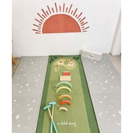 ของเล่นไม้ ชุด กอล์ฟ + พรม  Montessori Golf Set with Rug ของเล่นเสริมพัฒนาการเด็ก โดย Wonder & Wise 