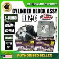 100% TAIWAN IKK RXZ RXZ135 RXZ 5PV CATALYZER IKK RACING CYLINDER BLOCK SUPER TURBO 61MM 62MM