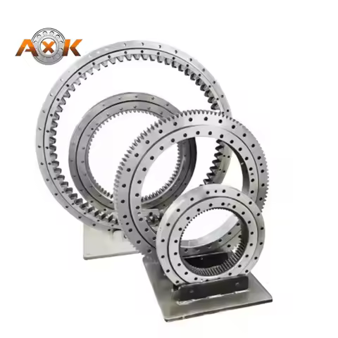 011.10.100 65*144*22MM External Gear Type Rotary Support Turntable Bearing Bearing Modulus 2M Number