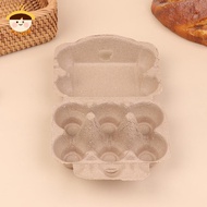 〔8C05〕 Egg Tray Box for 10 Eggspostable Pulp Egg Boxes with Strong Design for Home and Farmers Marke