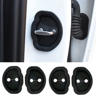 GO Auto-4Pcs Upgraded Durable Silicone Car Door Lock Latches Cover for Model 3 Model Y Model X/S Car Door Lock Protector