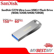 SanDisk CZ74 Ultra Luxe USB3.1 Flash Drive (16GB/32GB/64GB/128GB/256GB)