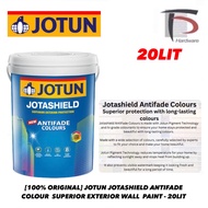 [100% ORIGINAL] JOTUN JOTASHIELD ANTIFADE COLOUR  SUPERIOR EXTERIOR WALL  PAINT - 20LIT
