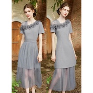 A68ꔛ ꕤ ̊2-Piece Dress Good Length Beautiful Fabric And There Are 3 Types Of Mosquito Net Skirts For 