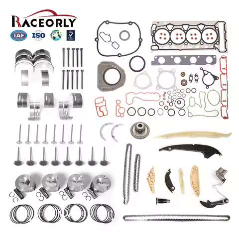 RACEORLY Engine Overhaul Kit Oversized +0.25mm 21mm For VW Audi 2.0 CDN CCT CCZ