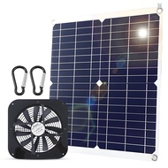 Waterproof Usb Solar Fan Speed Air Solar Panel Vent 20w Solar Powered Air Flow Kit Panel Vent Fan Chicken Coops / Usb Solar Panel Coops / / Vent Fan Speed Powered Fan - Sheds / Pet