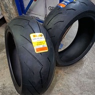 TYRE PIRELLI DIABLO ROSSO 3 III AND MICHELIN PILOT POWER 6 SIZE :240/45ZR17.