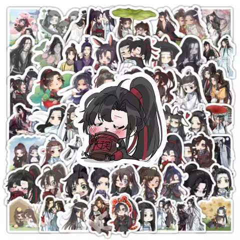 103pcs The Untamed Stickers Cartoon Chen Qingling Sticker Decoration Diary Laptop Suitcase Mo Dao Zu