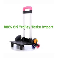 CODE A1Q 2 wheel trolley and 6 wheel trolley, original imported children's school trolley bag, child