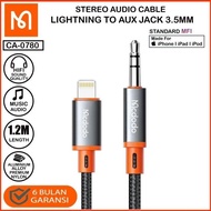 MCDODO CA-0780 Lightning Aux Cable iphone to DC Audio Jack 3.5mm DiM