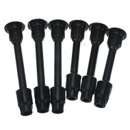 6ชิ้นไม้ยางพาราหัวเทียนรถยนต์สำหรับนิสสันแม็กซิม่า Cefiro/infiniti VQ25 VQ20 VQ30 PA32 A32 A33 Q30 2