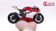 Mô hình siêu Xe Ducati 1199 tricolor độ nồi khô 1:12 Autono1 Maisto D221M