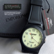 US SUBMARINE Model TP-2045M Women's Watch Rubber Strap Black Green Dial White Blue Waterproof 1 Box