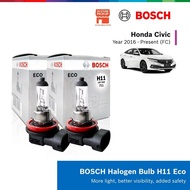Bosch H11 Halogen Headlight Bulb (55W) set of 2 for Honda Civic FC