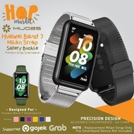 (Expert) MIJOBS Milan Stainless Steel Strap for Huawei Band 7 Wrist Band7