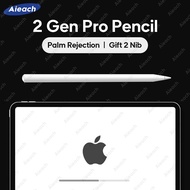 ปากกาipad สำหรับ Stylus Apple ดินสอ2ปากกา iPad สำหรับ iPad Pro 11 1st 2nd/ 12.9 3rd 4/2018 6/2019 7/Mini 5 Air 3พร้อมกับการปฏิเสธ Palm ปากกาipad 2Nd Gen Pro 2 Nib Bk One