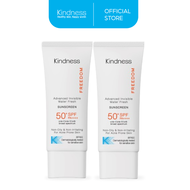 [แพ็คคู่] กันแดดสูตรบางเบา Kindness Freedom Advanced Invissible Water Sunscreen SPF 50+ PA++++ เกลี่