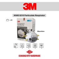 3M N95 8210 Particulate Respirator 8210 Disposable Face Mask with Standard Size 20pcs / Box Topeng m