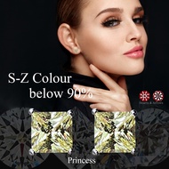 IMAGIE ต่างหูเพชรสังเคราะห์ ทรงแฟนซีน้ำเหลือง 5-6-7-8-9mm