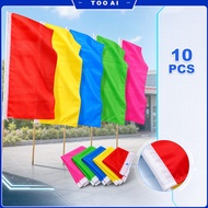 10Pcs Fiesta Flag Multicolor 70x110cm Vertical Bunting Flags For Outdoor Celebration Events